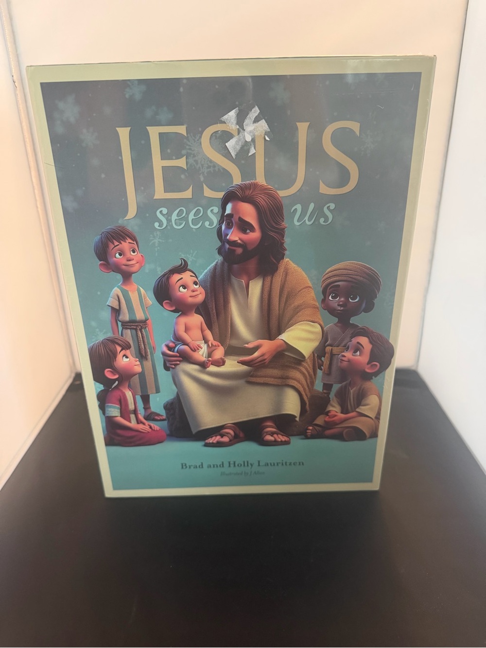 Jesus Sees Us 12-inch figure book box set by Brad and Holly Lauritzen Christmas
